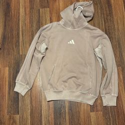 Adidas Men’s Hoodie Size Medium Light Brown Fall Color