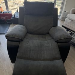 Reclining Loveseat and Swivel Glider Chair