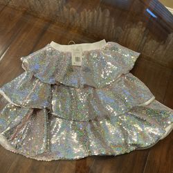 lola and the boys sequin skirt 