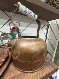 *CLEARANCE* Copper Tea Kettle (No Lid)