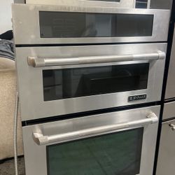 Jenn Air 30”Wide Microwave Oven Combo In Stainless Steel 