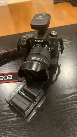 Canon EOS 70D w/ 18-135mm & 40mm + Accessories for Sale in Alpine, - OfferUp