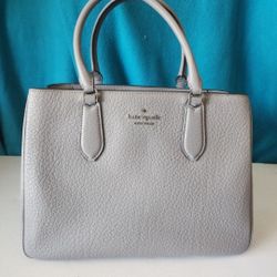 Gray Kate Spade Purse