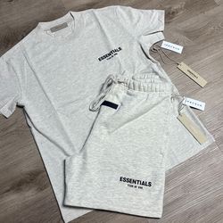 Essentials shirts and shorts