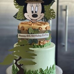 Mickey Mouse Dummy Cake