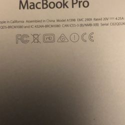 Mac Book Pro 15”