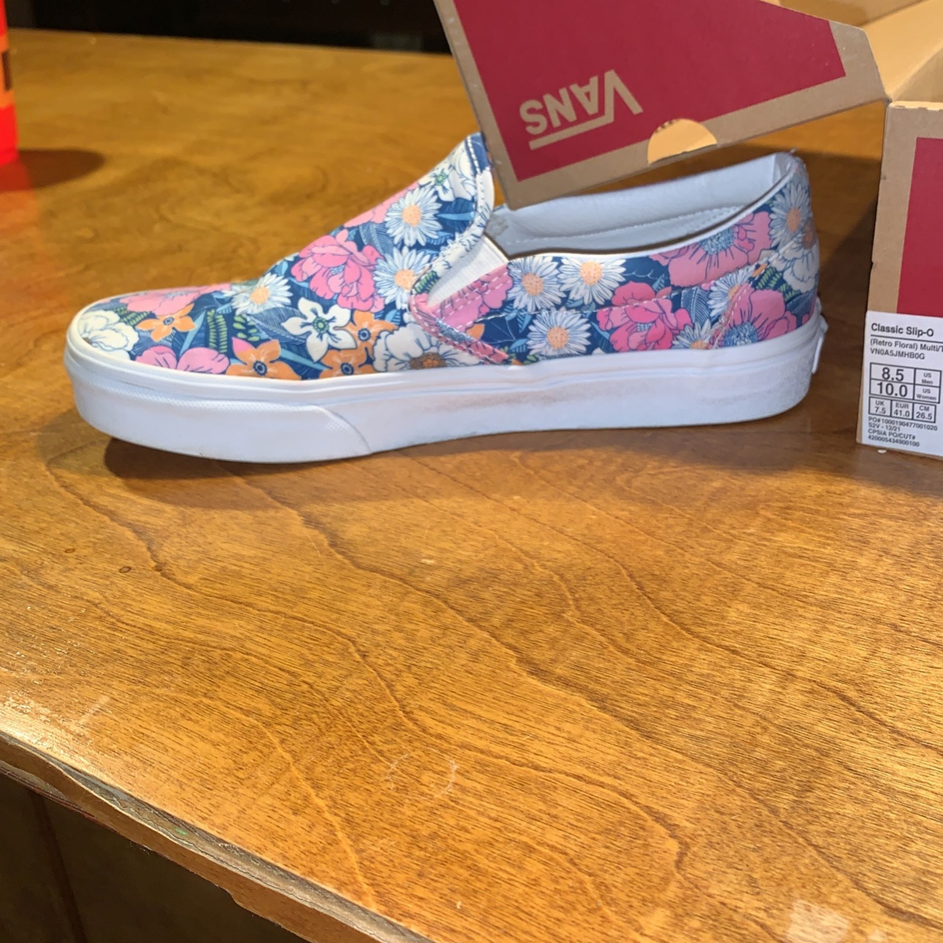 Floral Vans