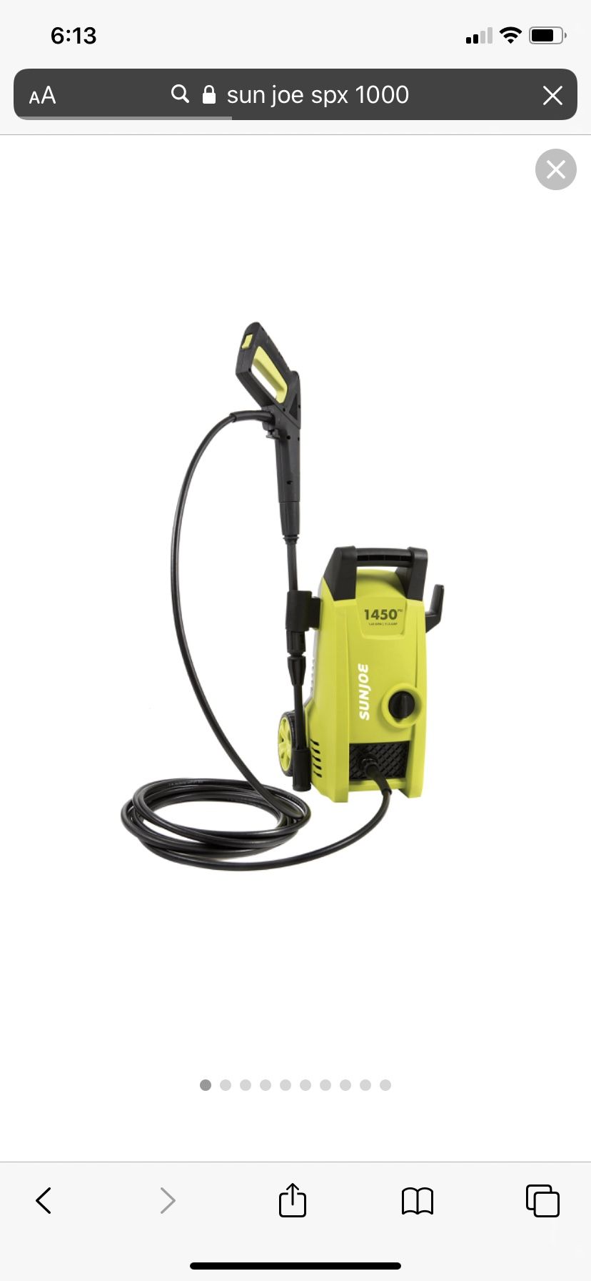 Pressure Washer New 1450 PSI - Electric - $100.00