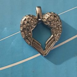 Silver heart
