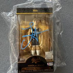 Funko Gold NBA: Nikola Jokić Premium Vinyl Figure – Autographed w/ COA