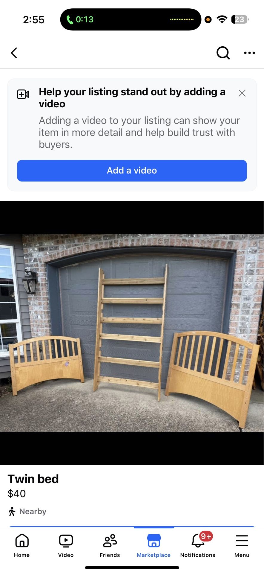 Twin Bed