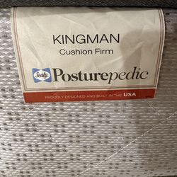 Full Size Sealy Posturepedic Mattress and 2 Box Springs