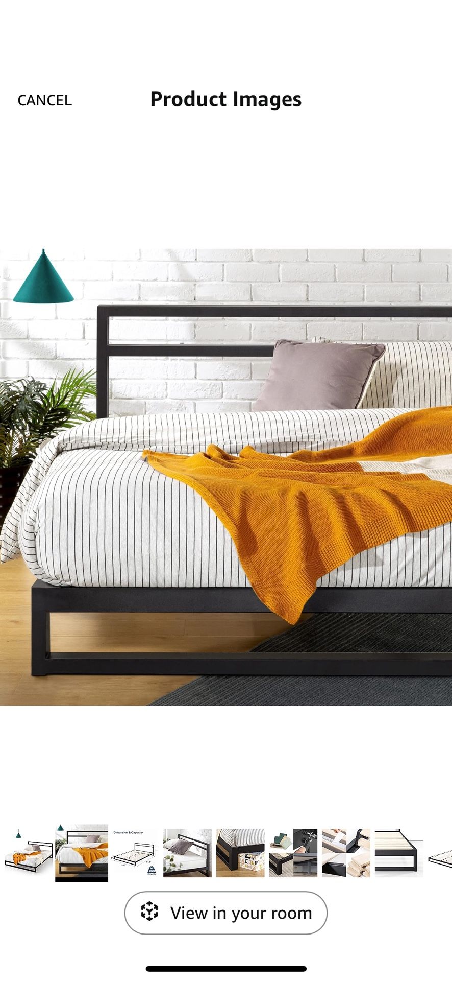 Zinus Platform Bed Frame 