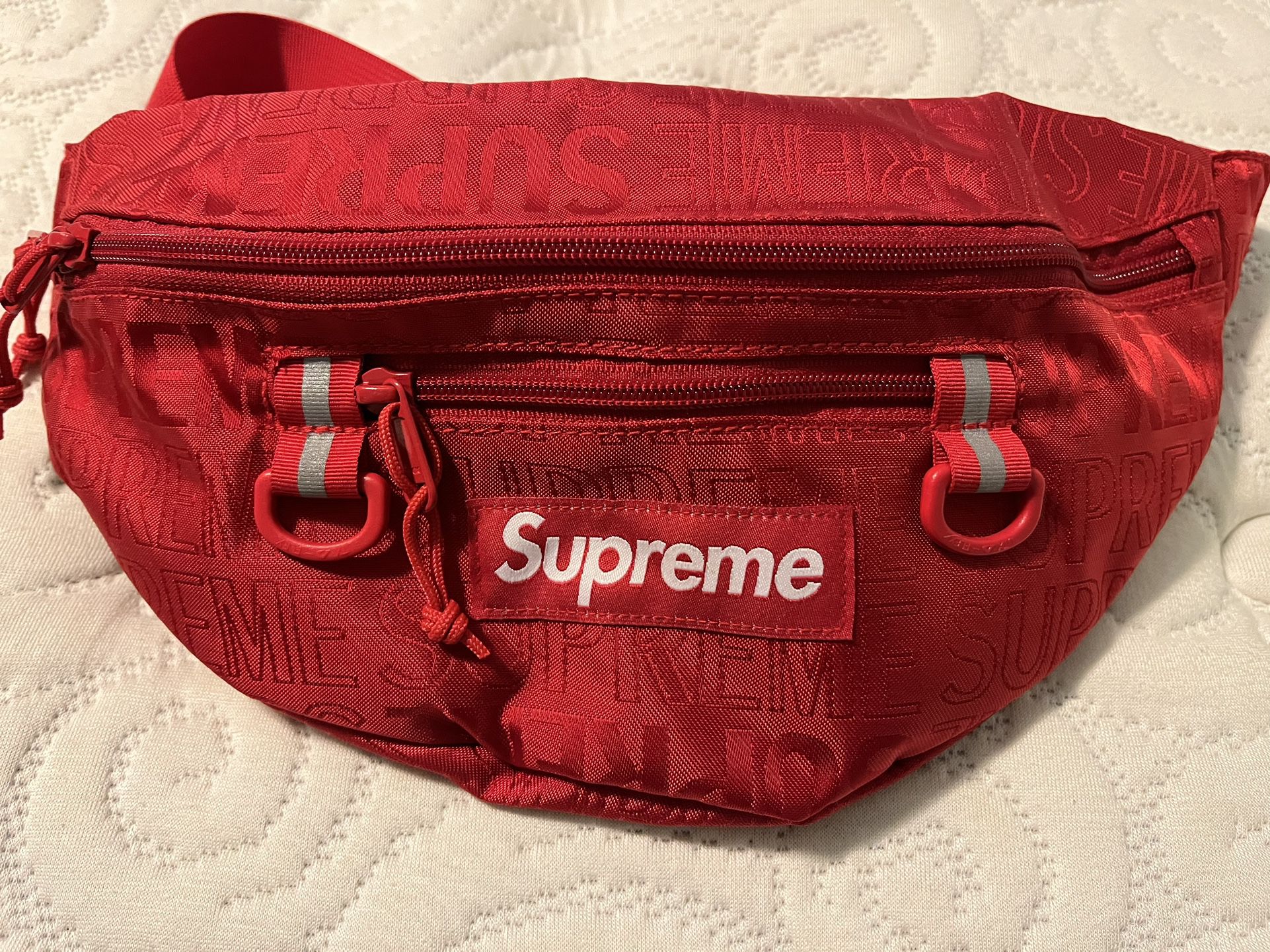 Supreme Waist Bag (SS19) Red - Never Been Used 