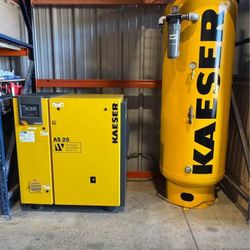 2022 Kaeser AS 25 With Air Tank