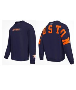 NWT [Pro Standard] Houston Astros MLB Crewneck Pullover Sweatshirt Mens L or 2XL