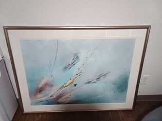 Rare watercolor painting