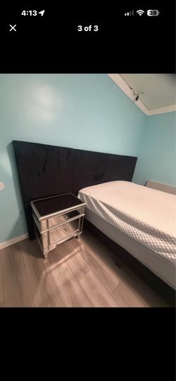 Modern Glam Queen Bed