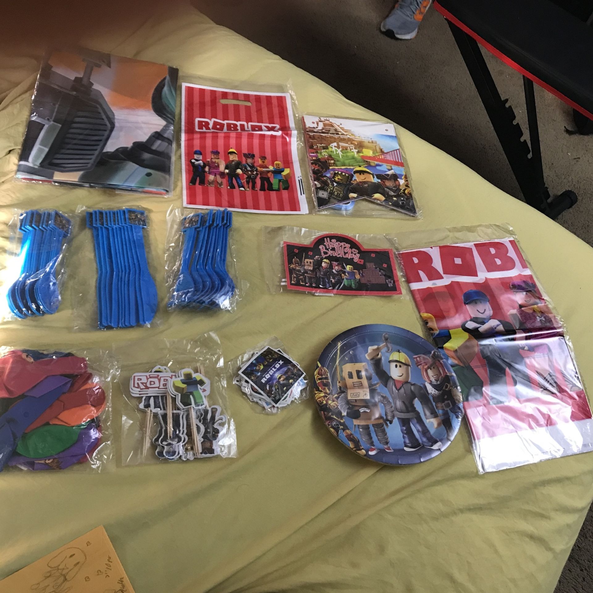 Roblox Birthday Party Supplies