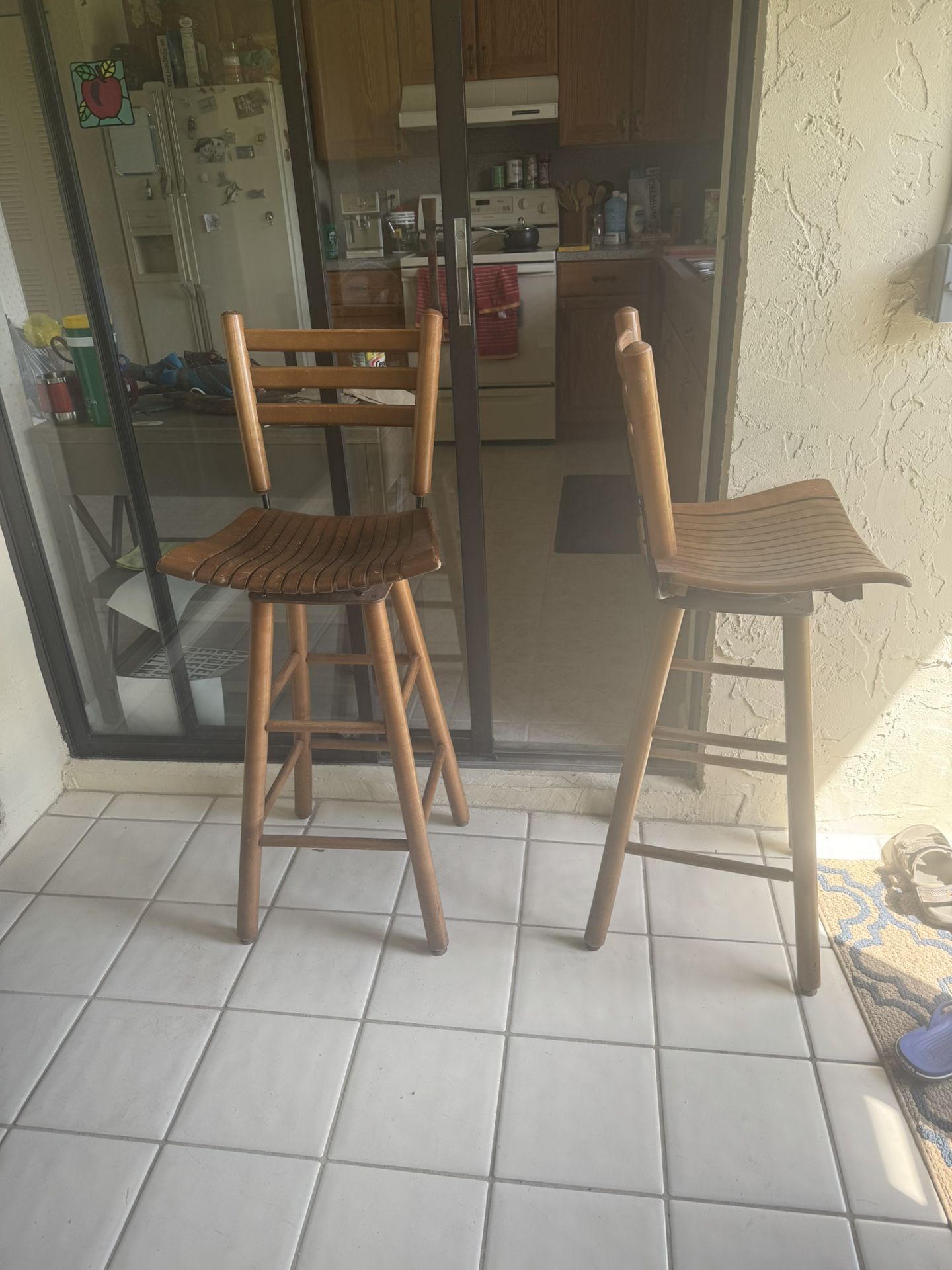 Wooden Bar Stools