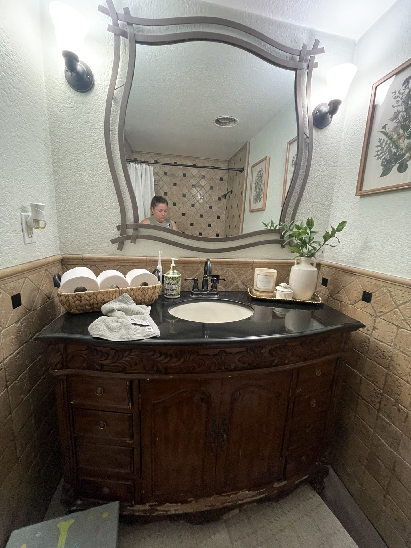 Mirror-Large iron