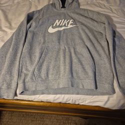 Grey Nike Hoodie 