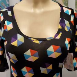 Lularoe Ana Black Maxi Dress