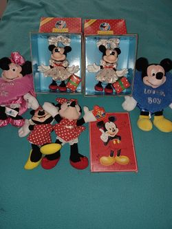 Mickey & Minnie Dolls