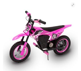 Kids battery dirt bike pink