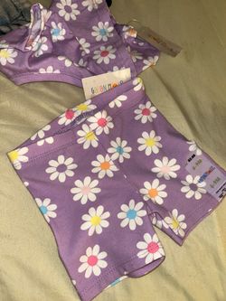 Garanimals Baby Girl 2-Piece Daisy Set 6-9M