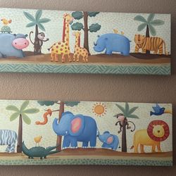 Nursery Safari/jungle Decor 