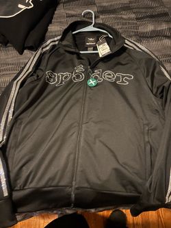 Adidas sp5der rhinestone zip up