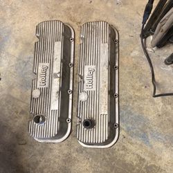 Holley BBC valve covers 