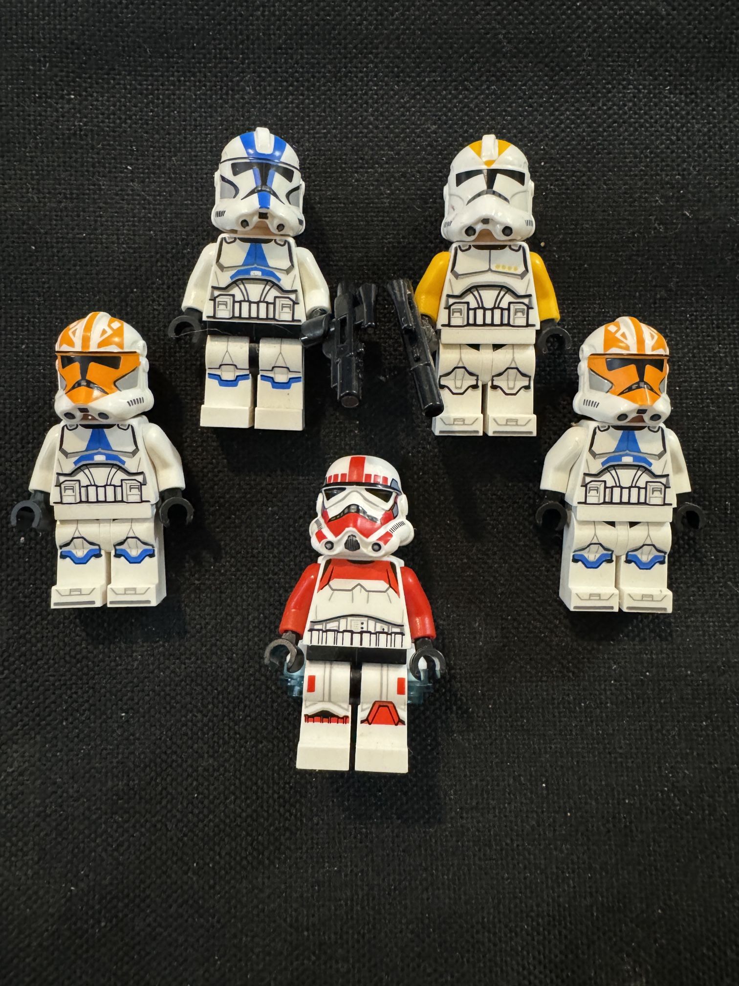 LEGO Star Wars Clone Trooper mini figures lot