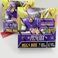 2024 Phoenix NFL  Mega Box trading cards