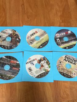 PS3 FIFA SOCCER 2012 14 15 16 2010 World Cup South Africa PES 2011 pro evolution soccer sports