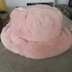 Pink Fur Hat