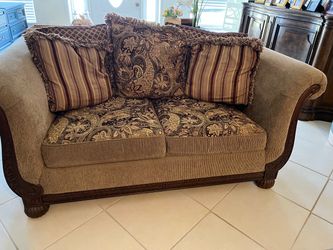 Living room set sofa and loveseat