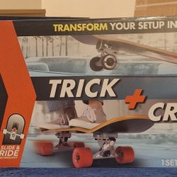 Skateboard Swichboard 2-in-1 Trick and Cruiser Deck Complete Set *New In Box*