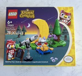 LEGO Animal Crossing Stargazing with Celeste