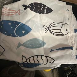 Fish Shower Curtain