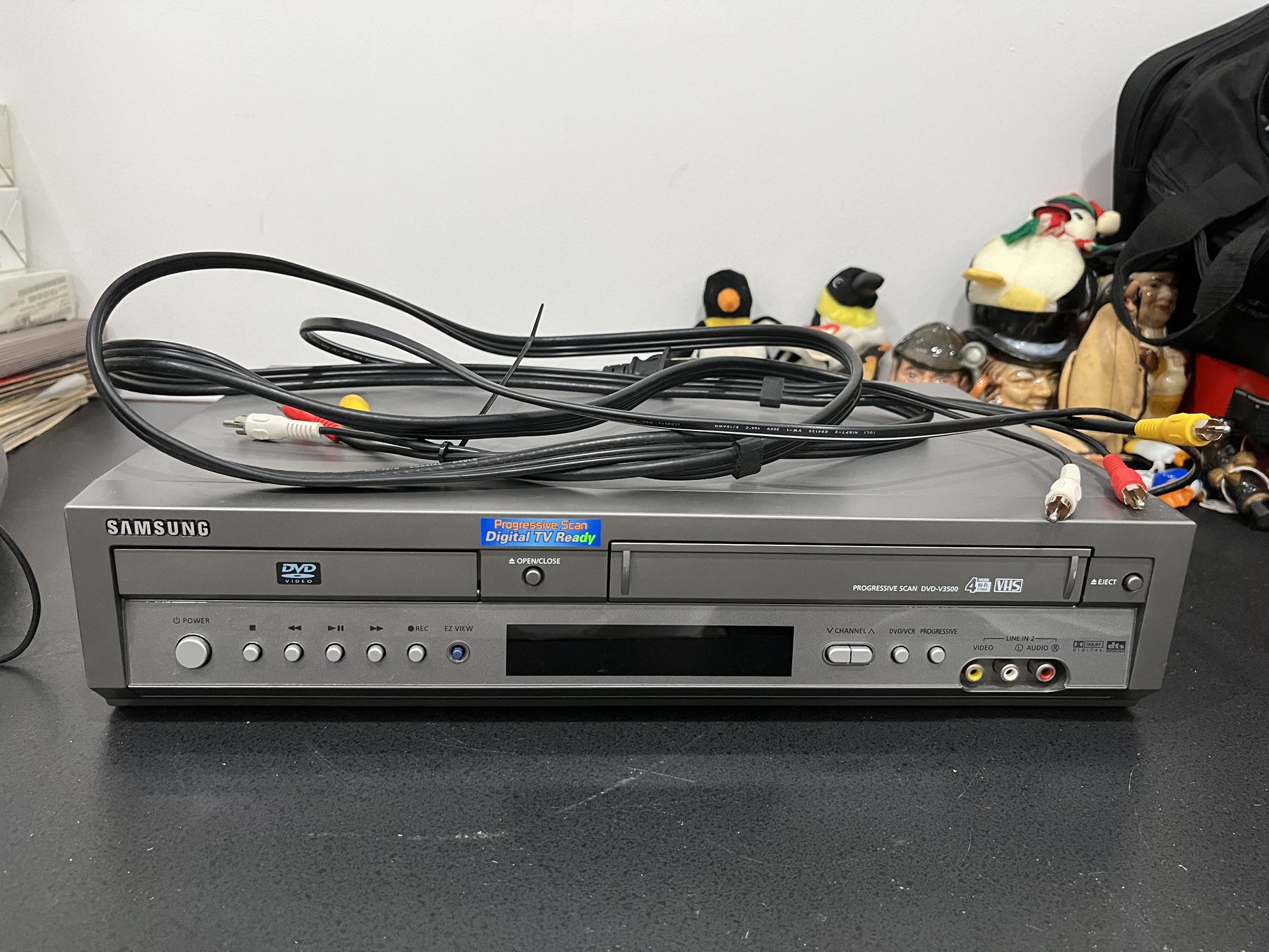 Panasonic VHS VCR DVD Recorder Recording Combo DMR-EZ47V Not Working F60 Error