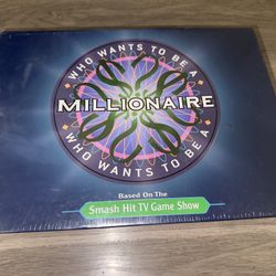 WHO WANTS TO BE A MILLIONAIRE 2000 Pressman FAMILY BOARD GAME Sealed New