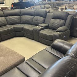 7PC Power Reclining Sectional 👌🏼🔥