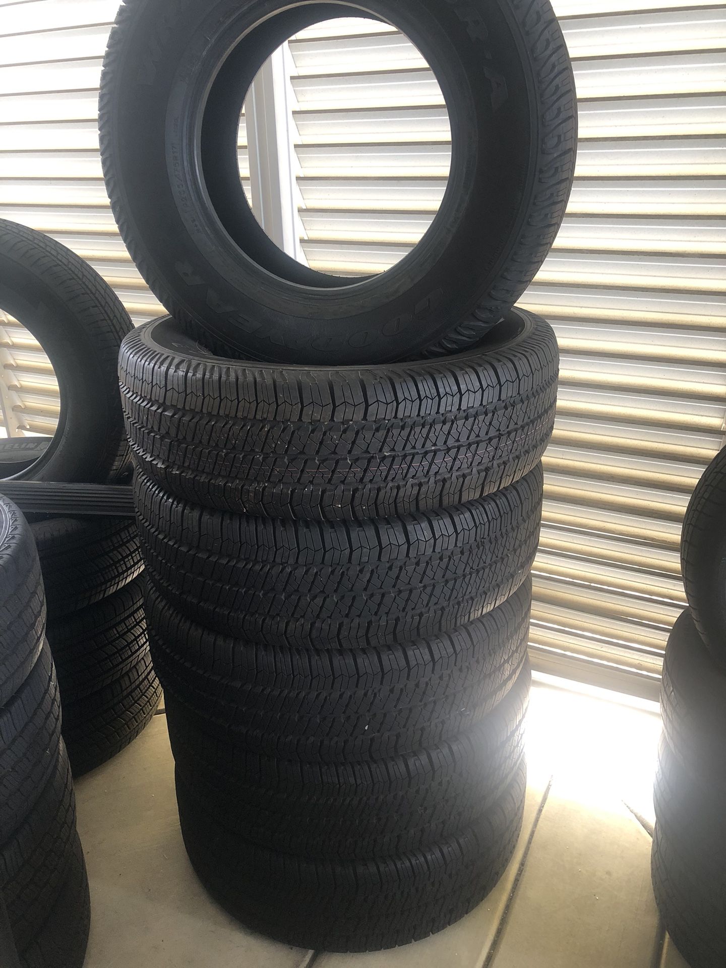 New 2024 Goodyear Wrangler S-ra P 255 75 R 17”. 10 Dealership Miles. $500 Set Of 4. $575 5 $625 6