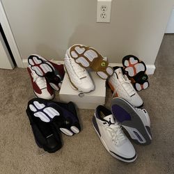 Jordan 13’ And 3’s 