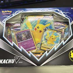 Pikachu V Box