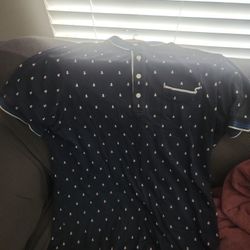 MED Murano Squid Collar Shirt