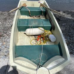 Sears Gamefisher 12 Foot Boat And 7.5bHp Outboard