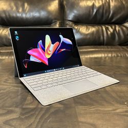 Touchscreen Microsoft Surface Pro 6 Core i5 8GB RAM 128GB SSD 12.3” 2K display Windows 11 tablet laptop computer
